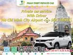 Car rental Ho Chi Minh City <=> Soc Trang (private car with driver)